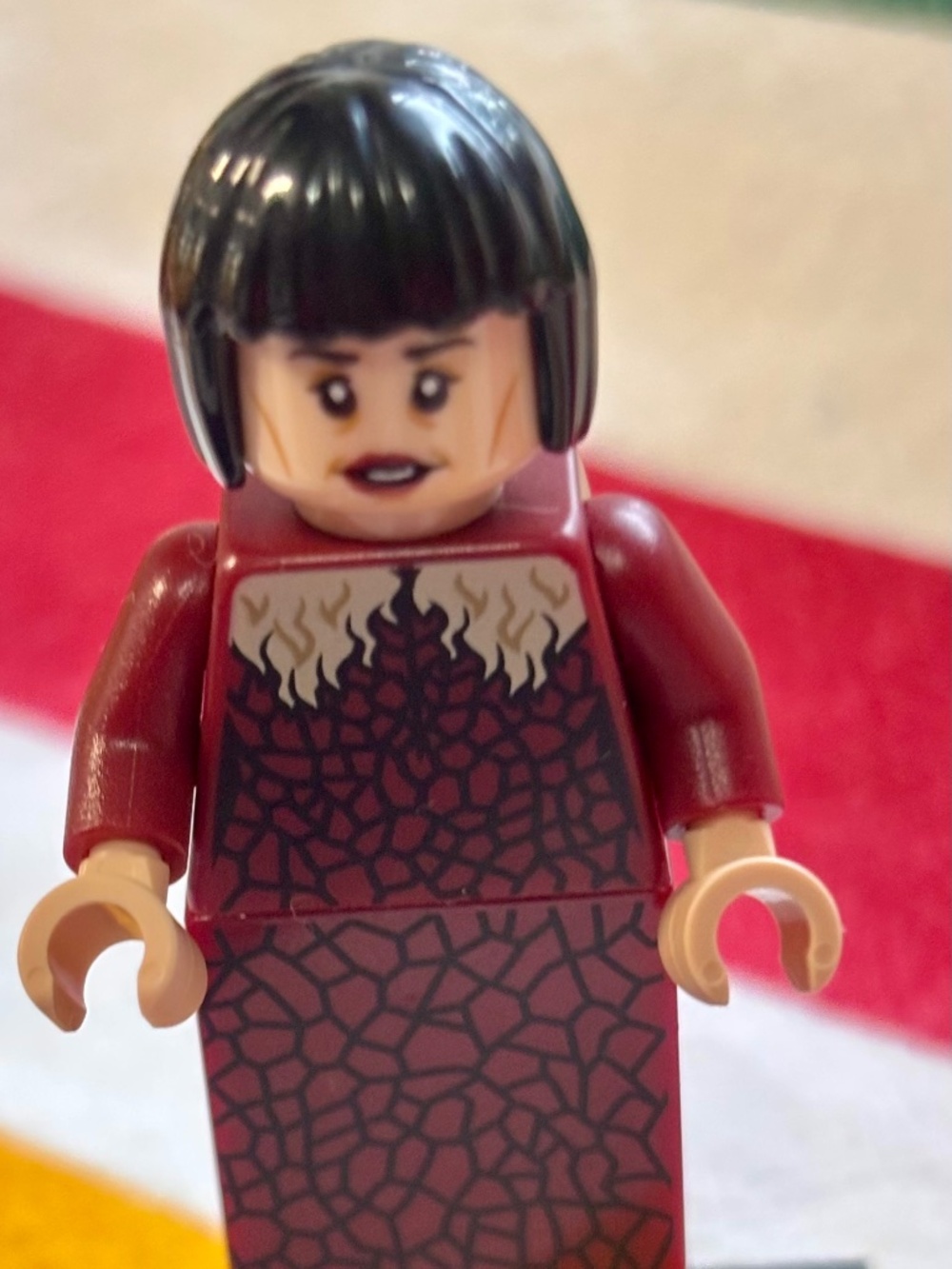 LEGO Harry Potter "Madame Olympe Maxime" hp201 With stand/black baseplate.